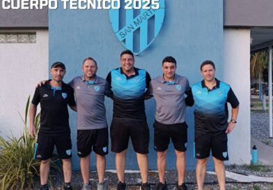 San Martín presentó el cuerpo técnico de Fútbol temporada 2025